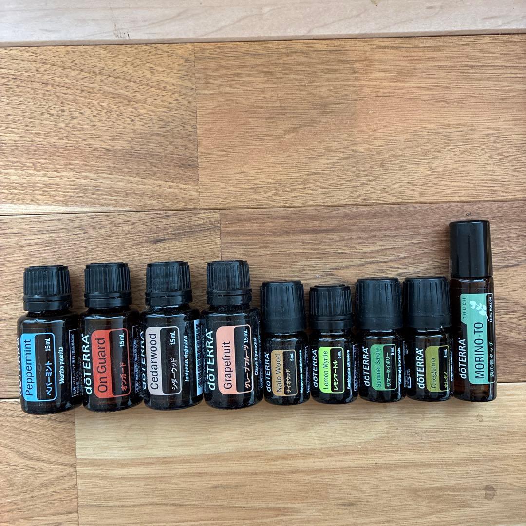 エッセンシャルオイルセット 9本