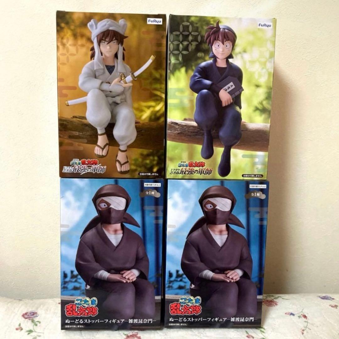 忍たま乱太郎 土井半助 天鬼 フィギュア ぬーどるストッパー 雑渡昆奈