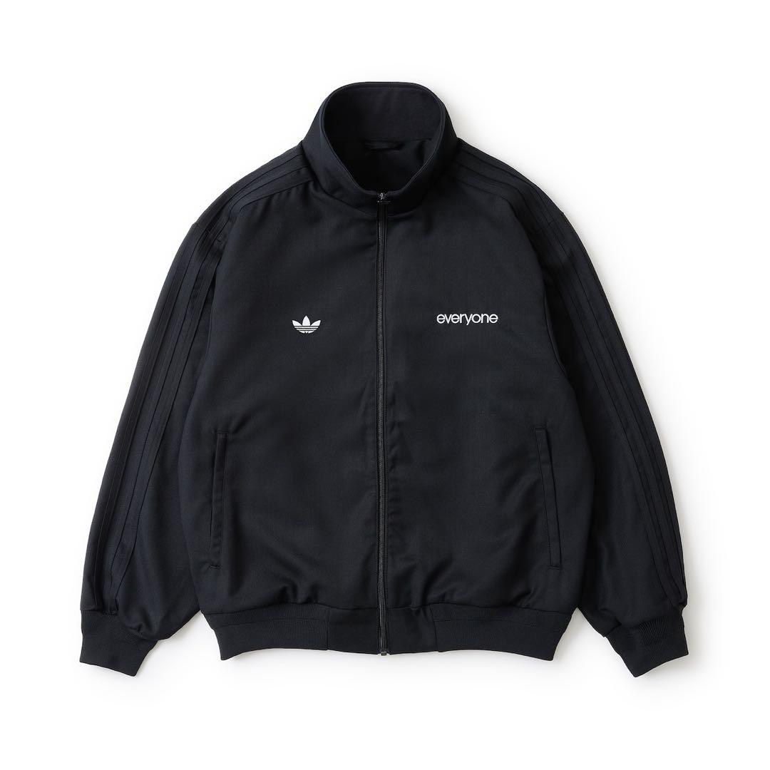 ジャケット・アウター everyone adidas TRACK TOP BLACK XL