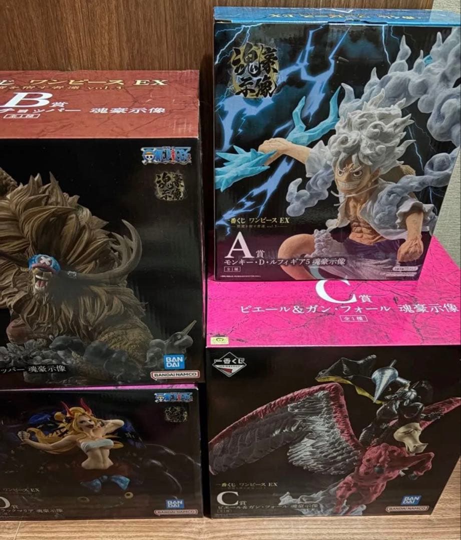 一番くじ ワンピース ルフィ　チョッパー ガンフォールD賞 ブラックマリア