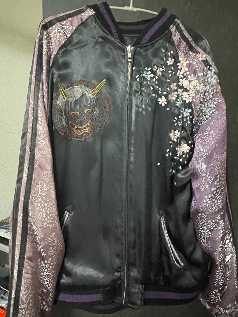 さとり　花魁髑髏　スカジャン