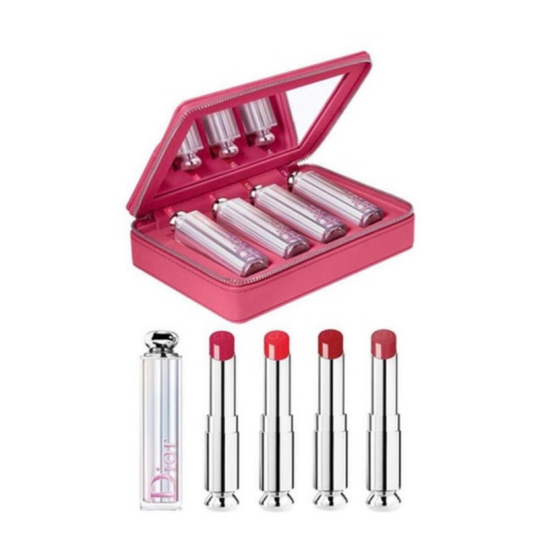 【値下げ】新品 限定品 ディオール アディクト ピンクセット 口紅 リップ ディオール アディクトからきらめき溢れるパステル コレクション誕生