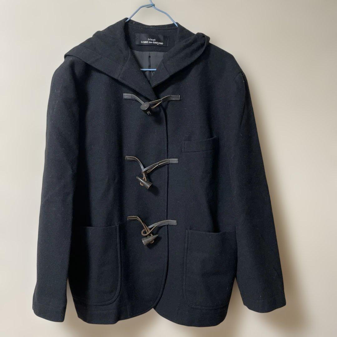 Comme des Garçons 黒 ダッフルコート