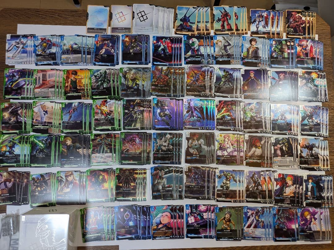 ガンダムカードゲーム リミテッド Ver.β版　全種各4枚(パラレル+を除く)