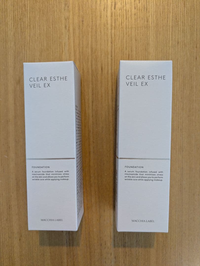 マキアレイベル⭐️ クリアエステヴェールEX ⭐️ライトベージュ⭐️２個セット