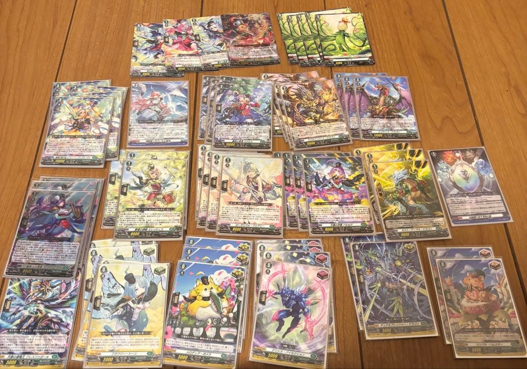 織*冬様 ヴァンガード　リアノーン　デッキ　スリーブ付