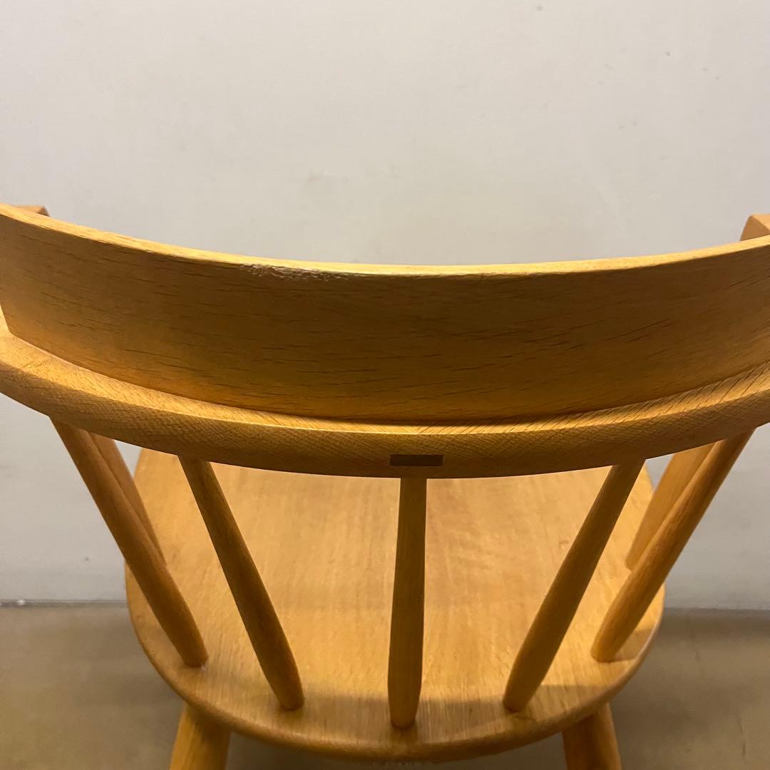 良品】②柏木工 キャプテンチェア（品番：SC3A）ナラ材 ナチュラル