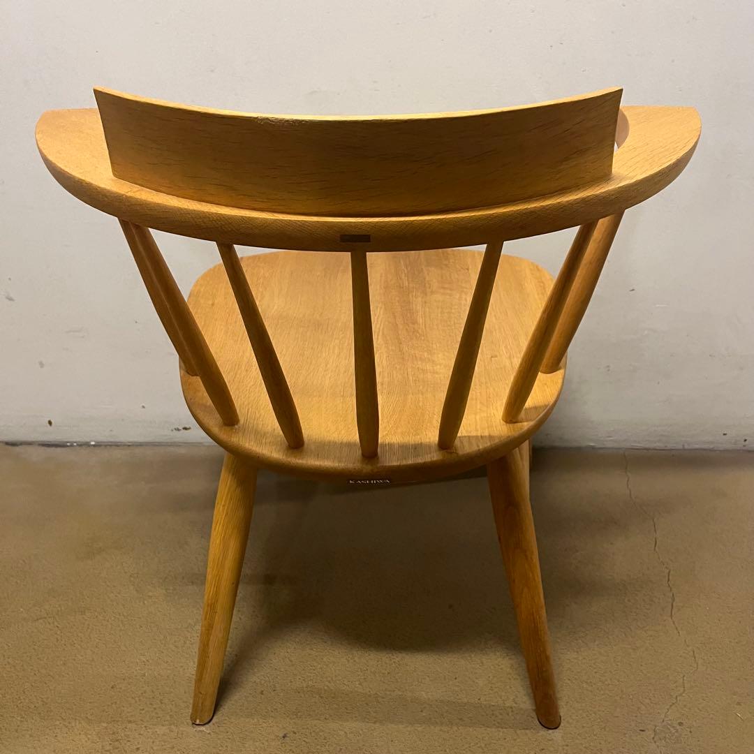 良品】②柏木工 キャプテンチェア（品番：SC3A）ナラ材 ナチュラル