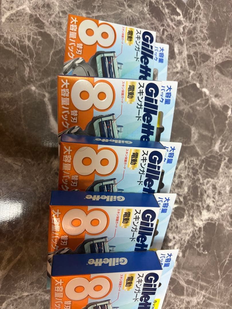 Gillette スキンガード 替え刃 8個入り