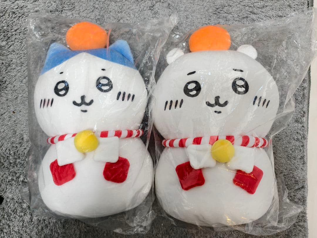 [未開封]新品タグ付き ちいかわ ハチワレ おもちもちもち ぬいぐるみ セット