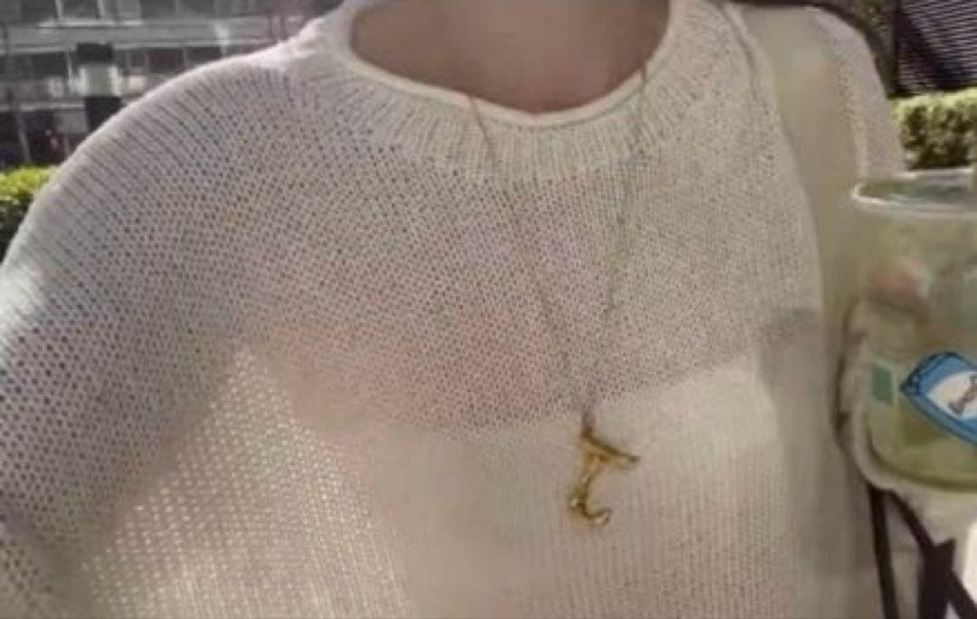 ETRE TOKYO ボトルネックローゲージニットプルオーバー 和紙ニット