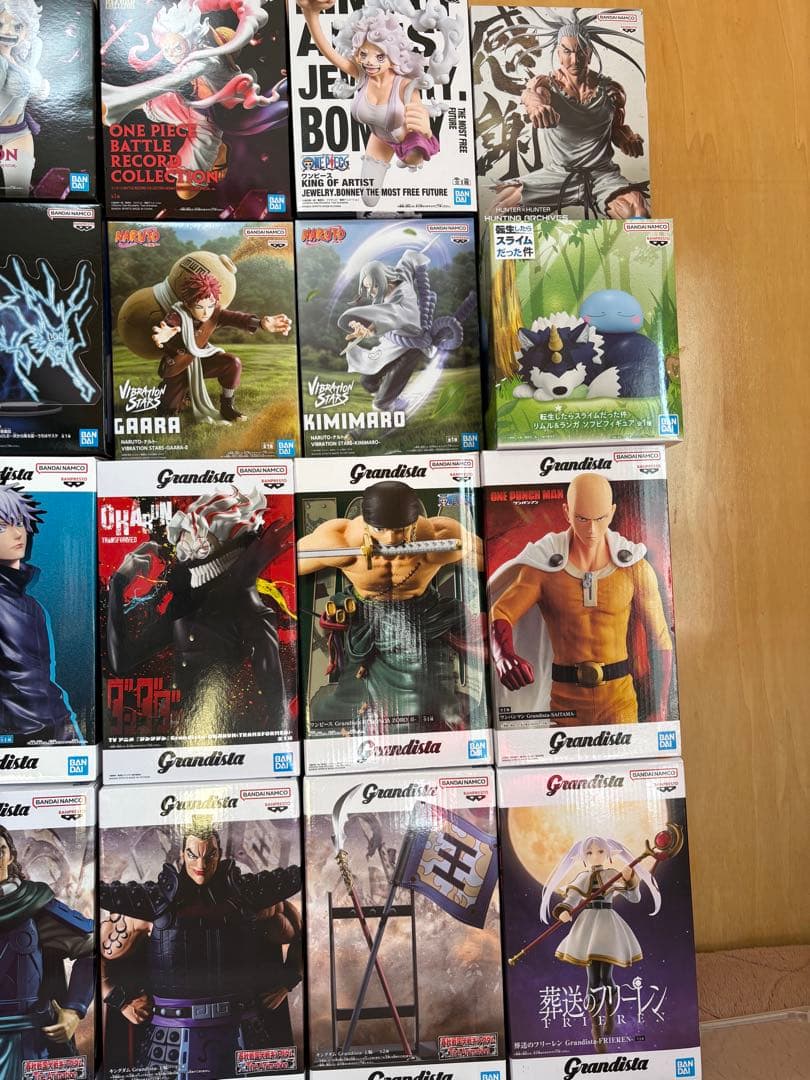 プライズフィギュア ワンピース ナルト キングダム 呪術廻戦 転スラ