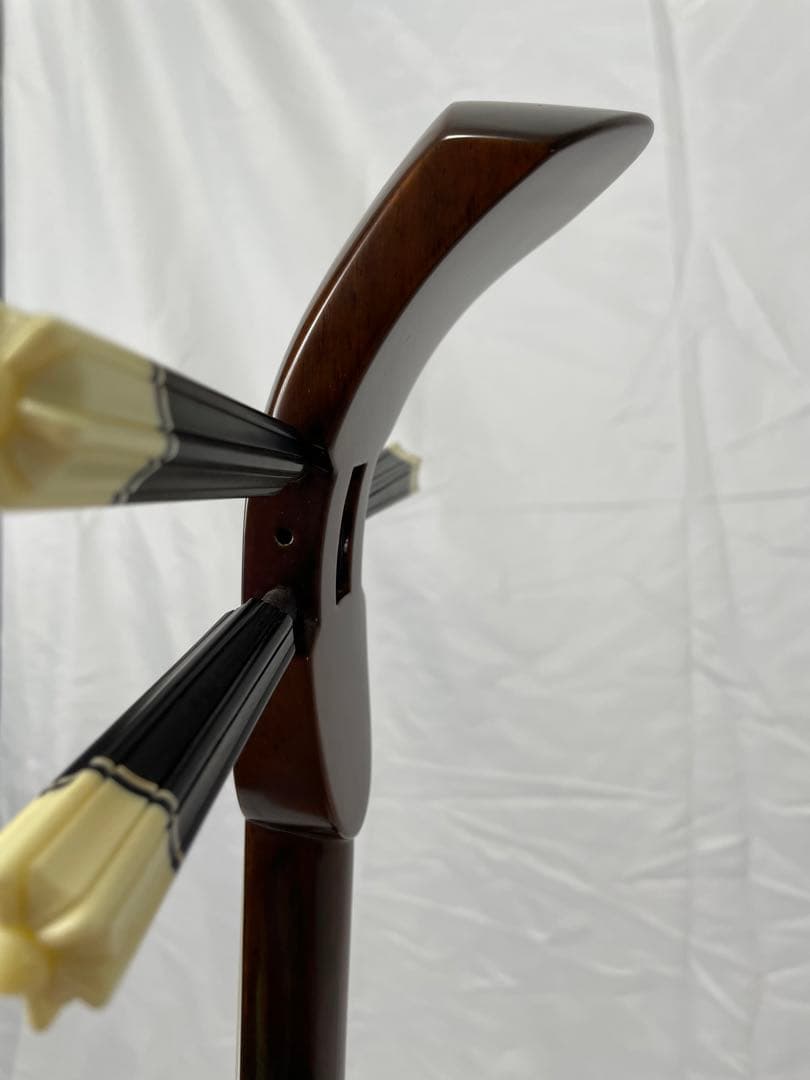 宮古木工芸 與儀栄功作 縞黒檀/カマゴン 棹/三線 - メルカリ