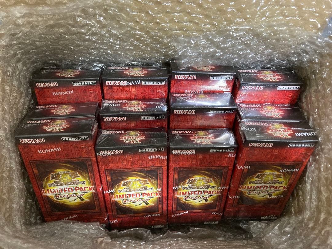 遊戯王 LIMITED PACK GX オシリスレッド　12BOXセット 遊戯王 LIMITED PACK GX -オシリスレッド- コナミスタイル、サテライト