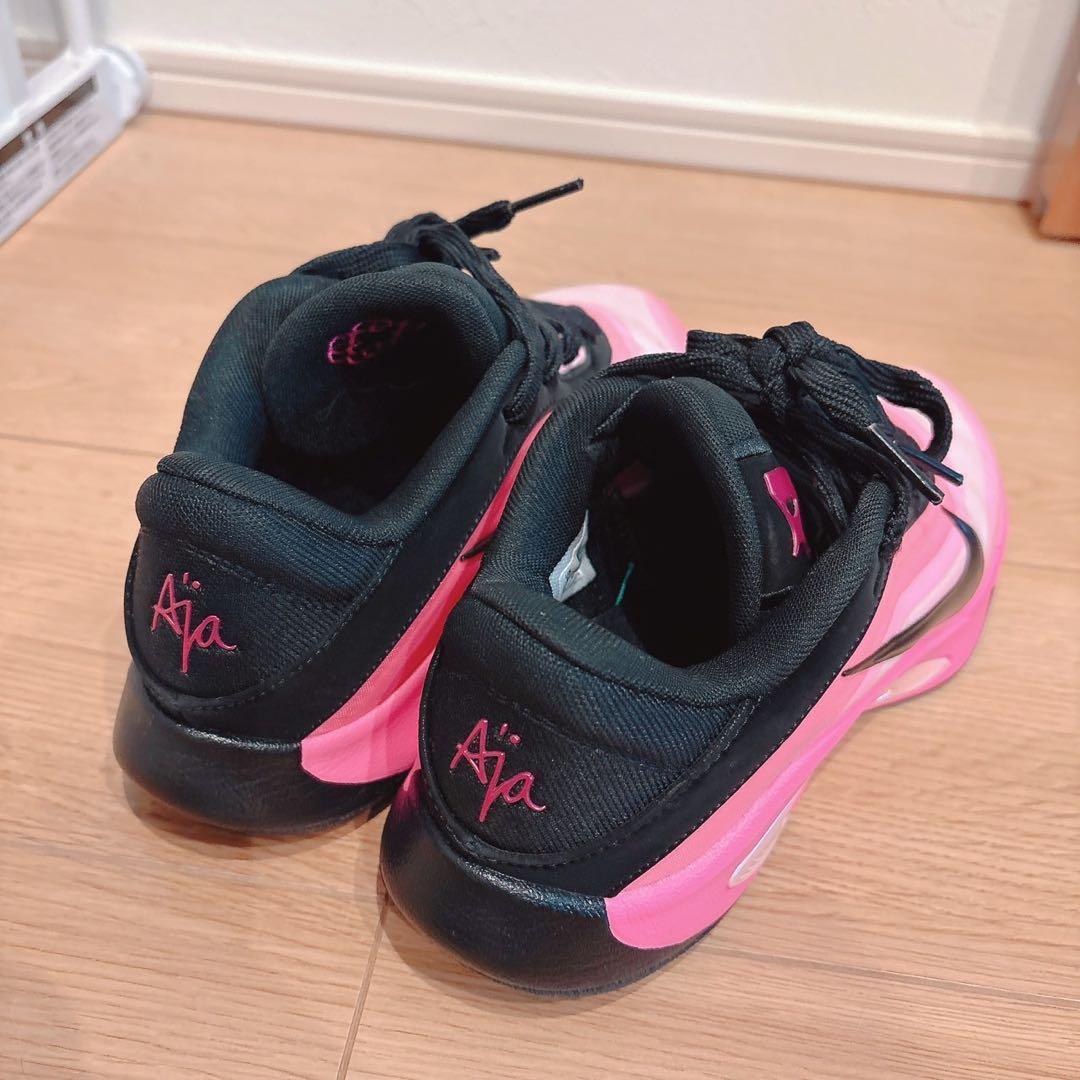 NIKE☆A'One EPバスケットボールシューズ ピンク/ブラック - メルカリ