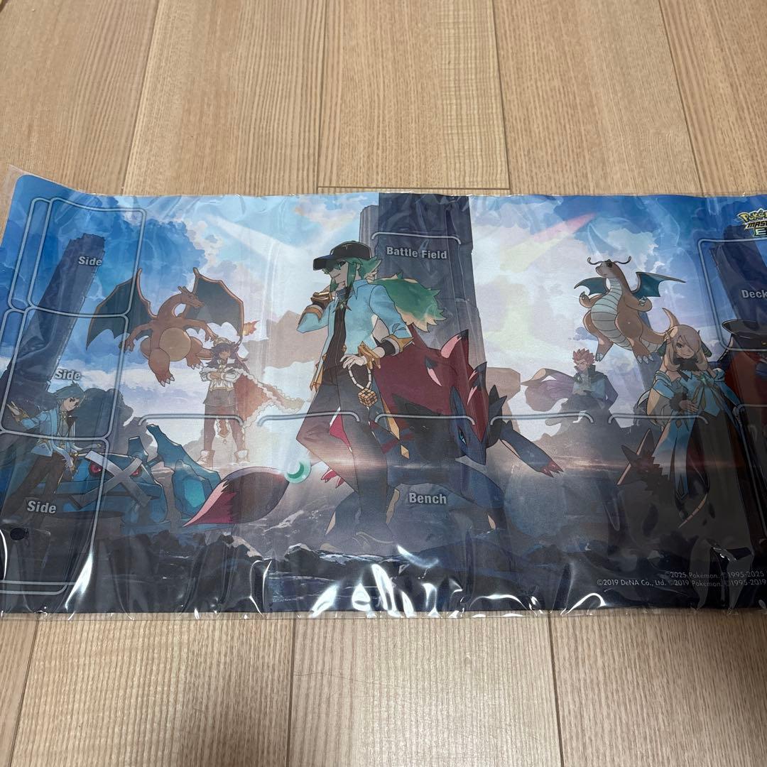 ポケモンマスターズEX プレイマット　アルコス 覚醒者たち 新品　当選通知書付き