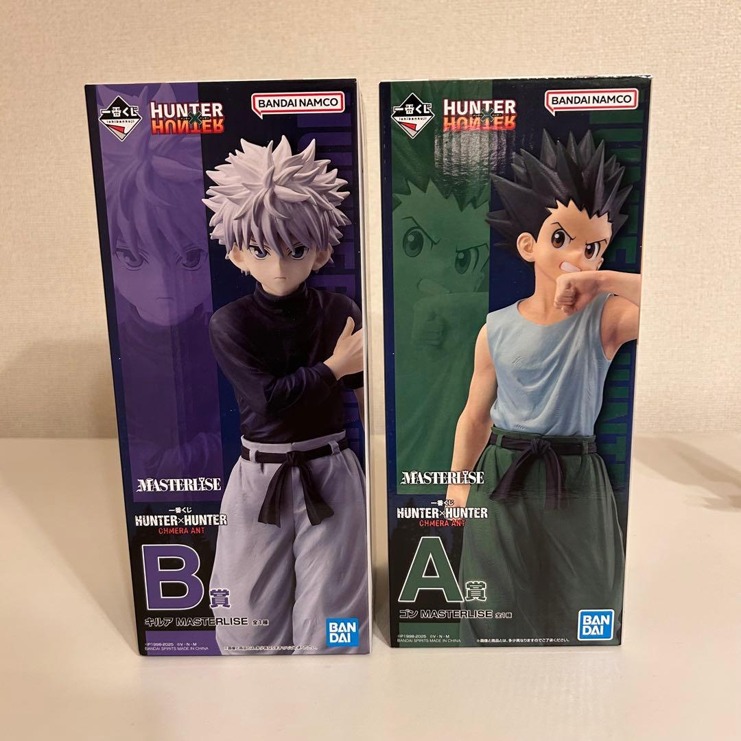 HUNTERHUNTER 一番くじ フィギュア ゴンキルア 新品未開封
