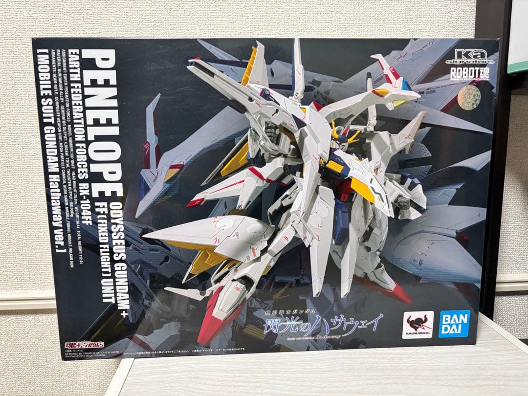 ROBOT魂 ペーネロペー（機動戦士ガンダム 閃光のハサウェイVer.） ROBOT魂（Ka signature） ＜SIDE MS＞ RX-104FF ペーネロペー（機動