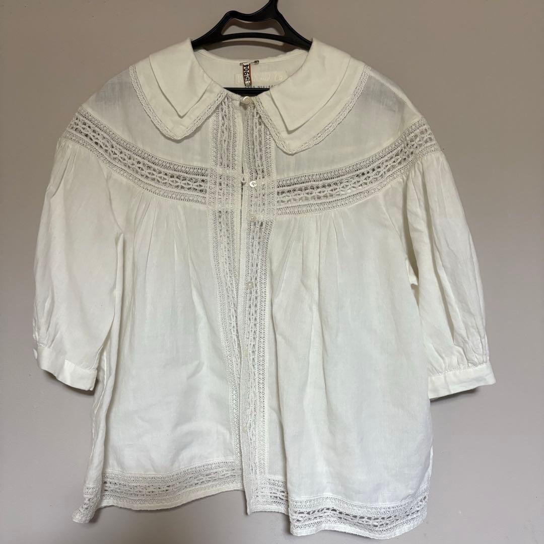 khadi and co ブラウス　クリーニング済み