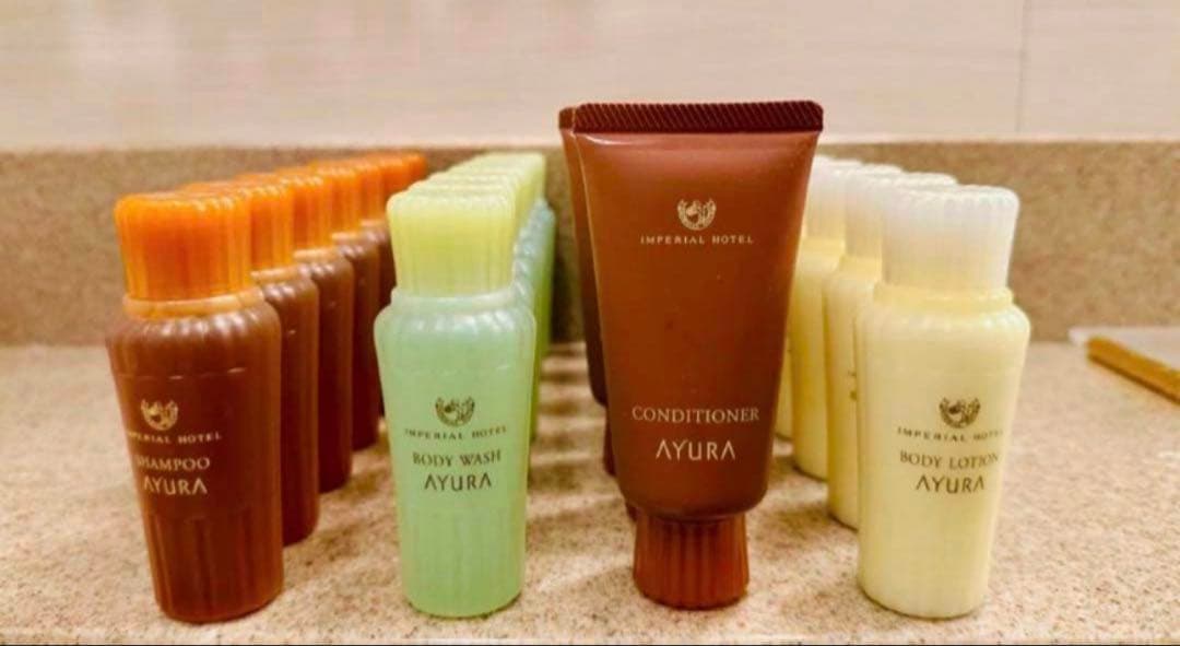 AYURA アユーラ 帝国ホテル アメニティセット　計42本