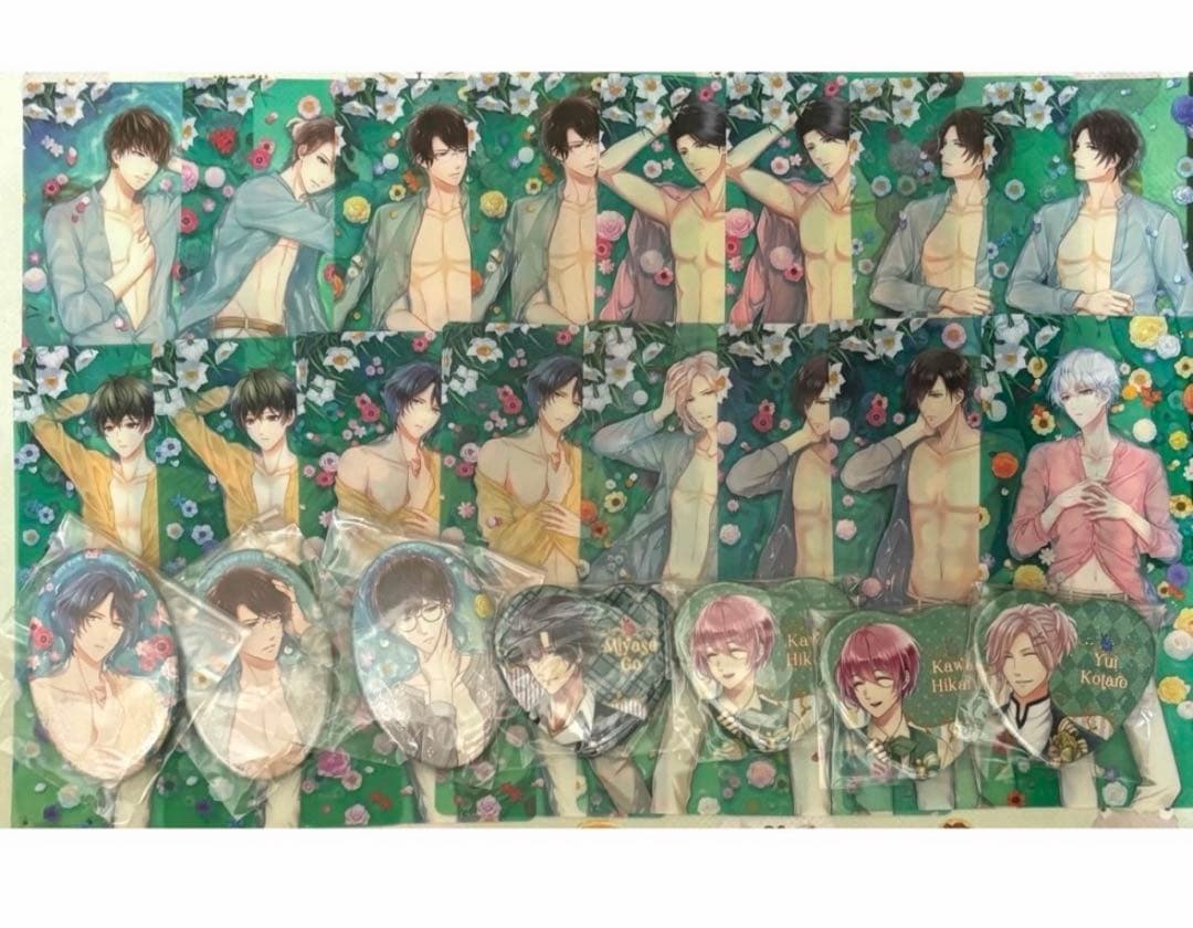 スタマイ　まとめ売り　クリアしおり38枚　缶バッジ33個　特典バッジ3個　ぬい他