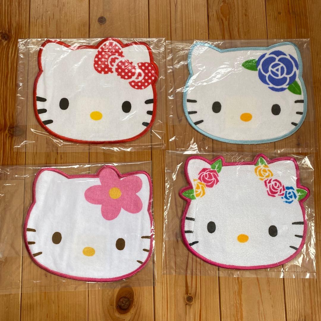 ☆未使用☆ ハローキティ 限定 プチタオル ハンドタオル 平成レトロ 22