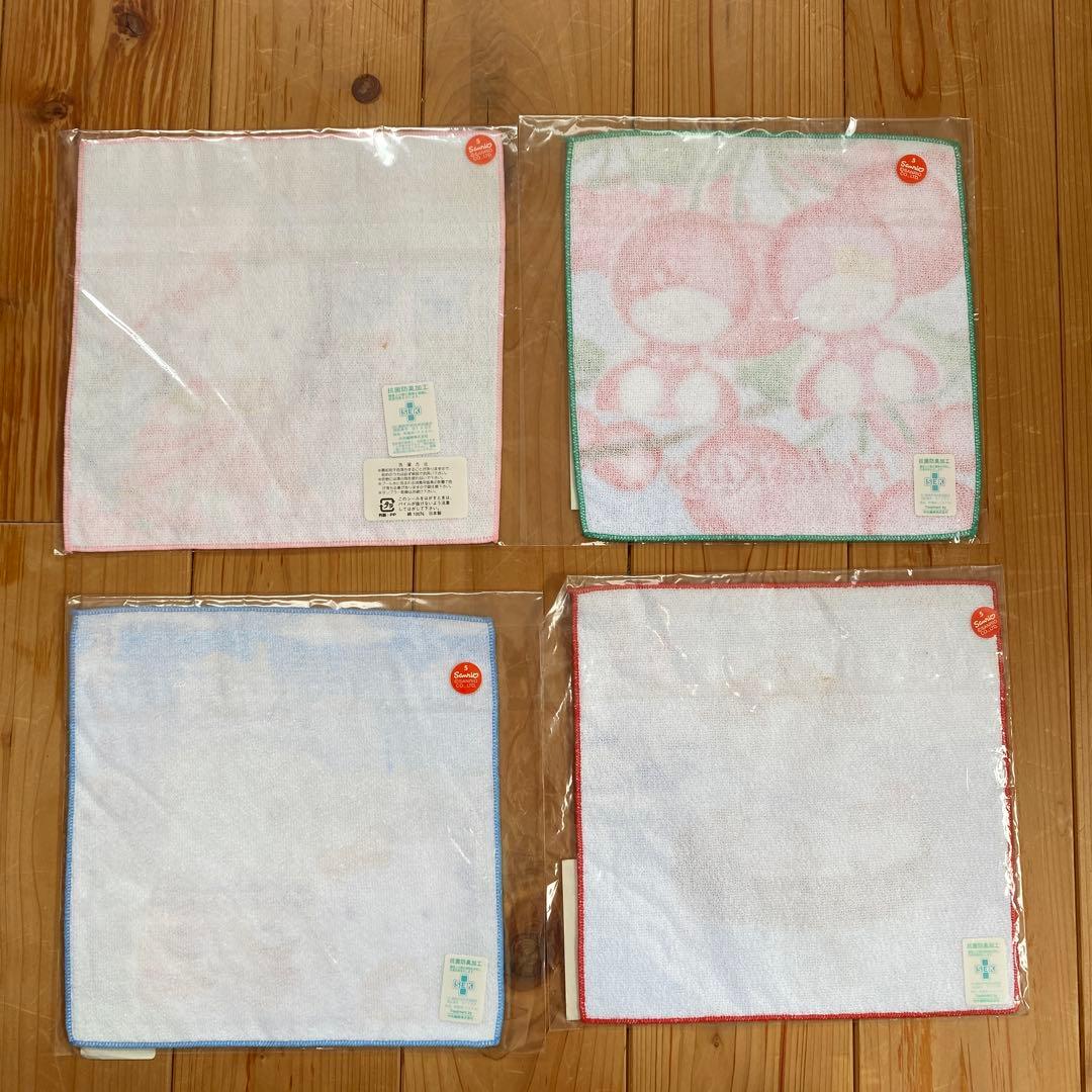 ☆未使用☆ ハローキティ 限定 プチタオル ハンドタオル 平成レトロ 22