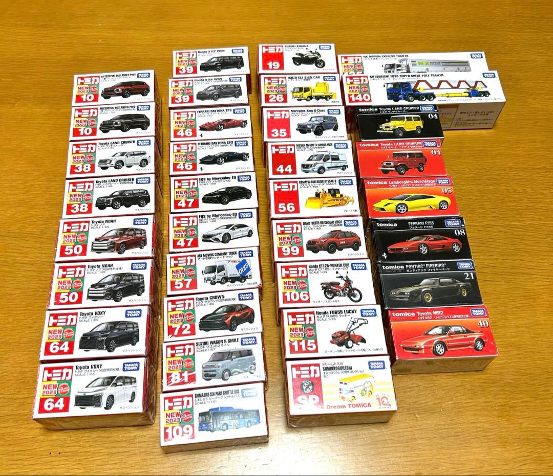 トミカ　35台　まとめ売り　新品未開封　プレミアム　ロング　ミニカー