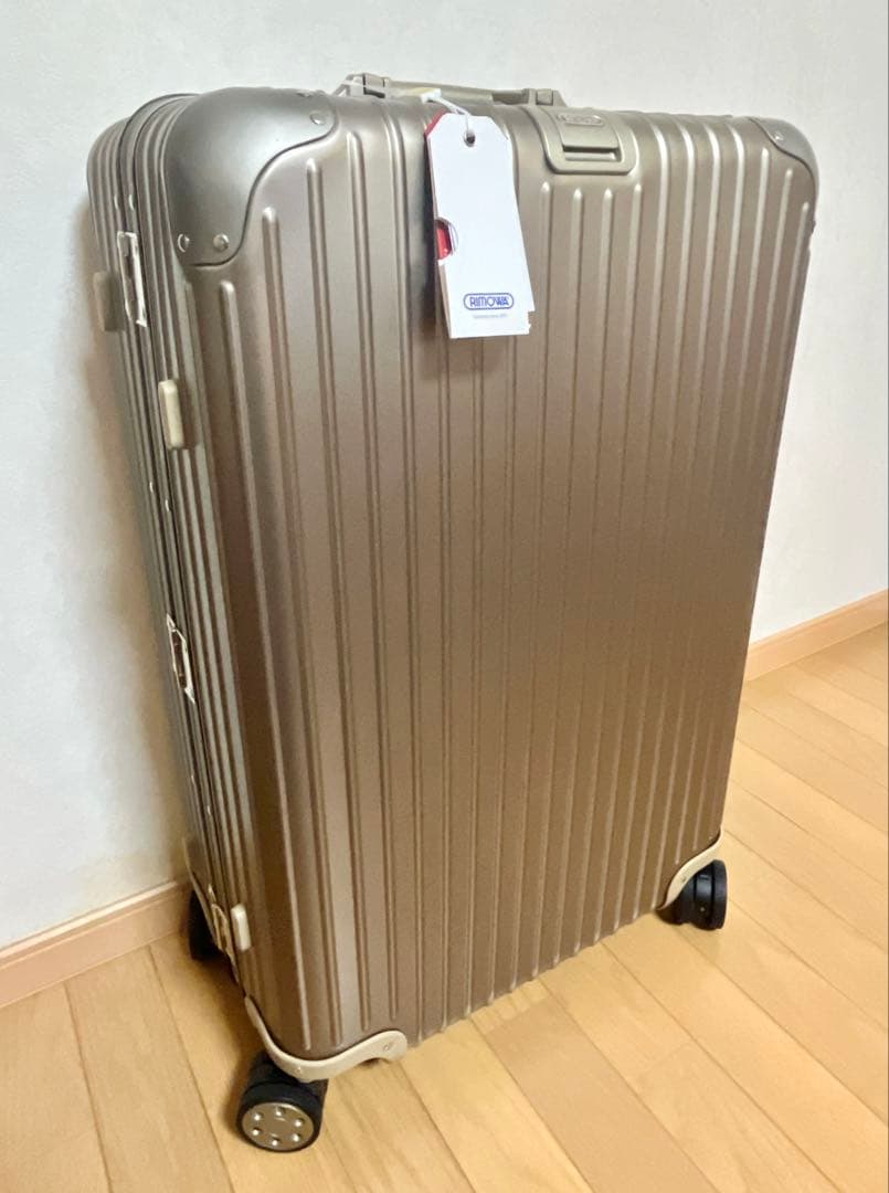 リモワ トパーズ チタニウム 電子タグ924.70.03.5 78L 4輪 リモワ RIMOWA TOPAS TITANIUM スーツケース 78L キャリーケース