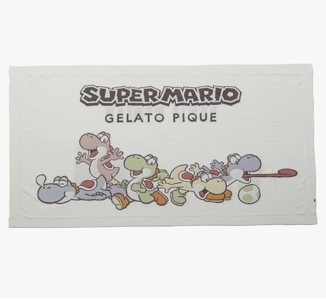 [ジェラート ピケ] スーパーマリオ ヨッシージャガードブランケット