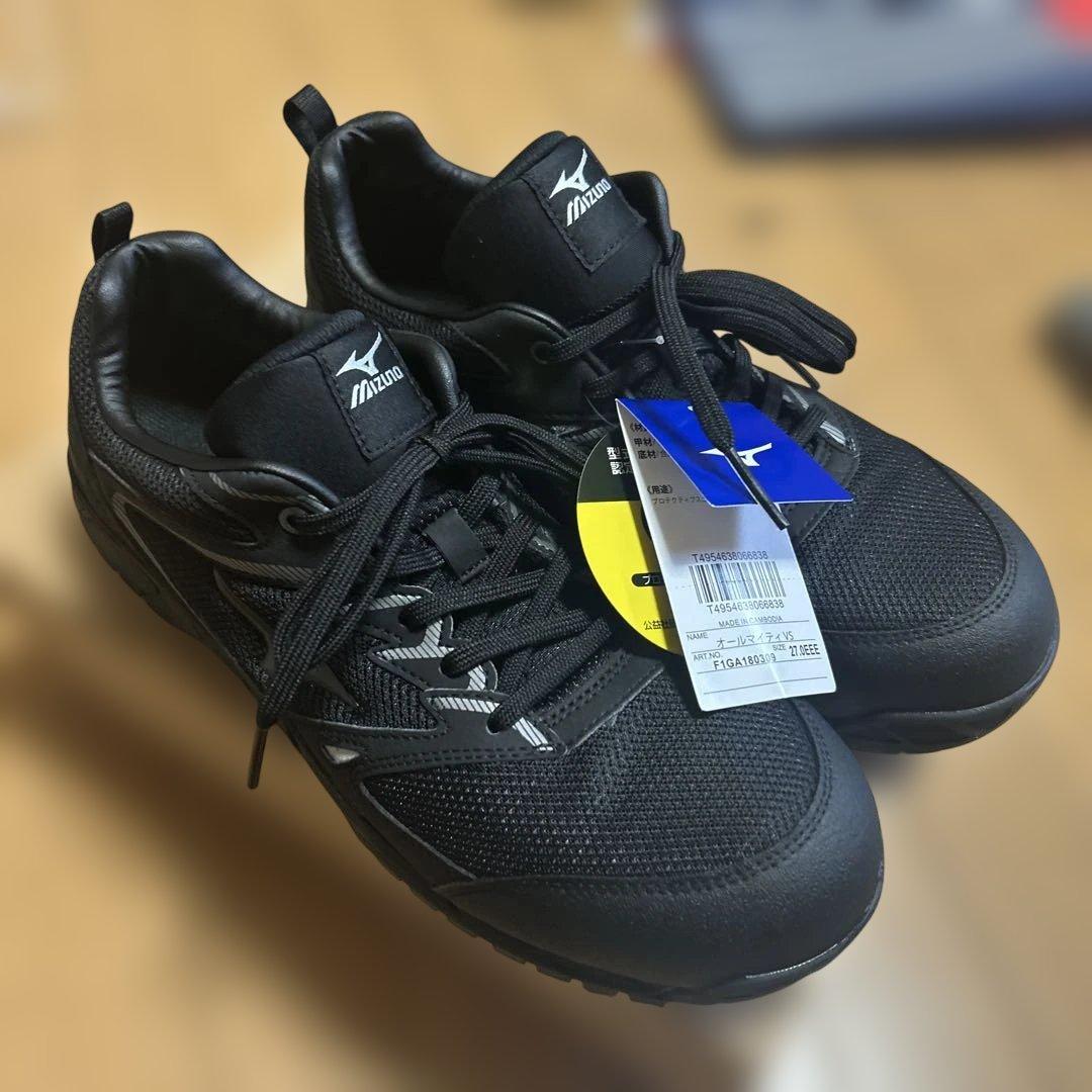 Mizuno ブラック 安全靴 ミズノ 安全靴 F1GA251709 オールマイティ BA 29H ブラック 半長靴