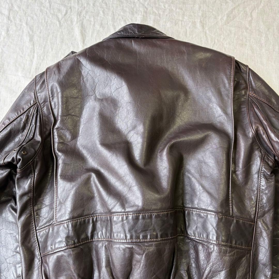 Schott ショット 184sm 42 シングルライダースジャケット A-2 - メルカリ