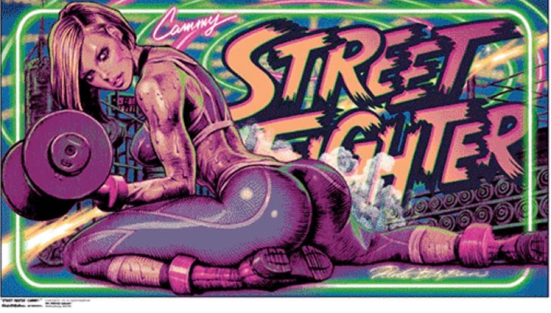 Rockin’ Jelly Bean cammy ポスター シルクスクリーン