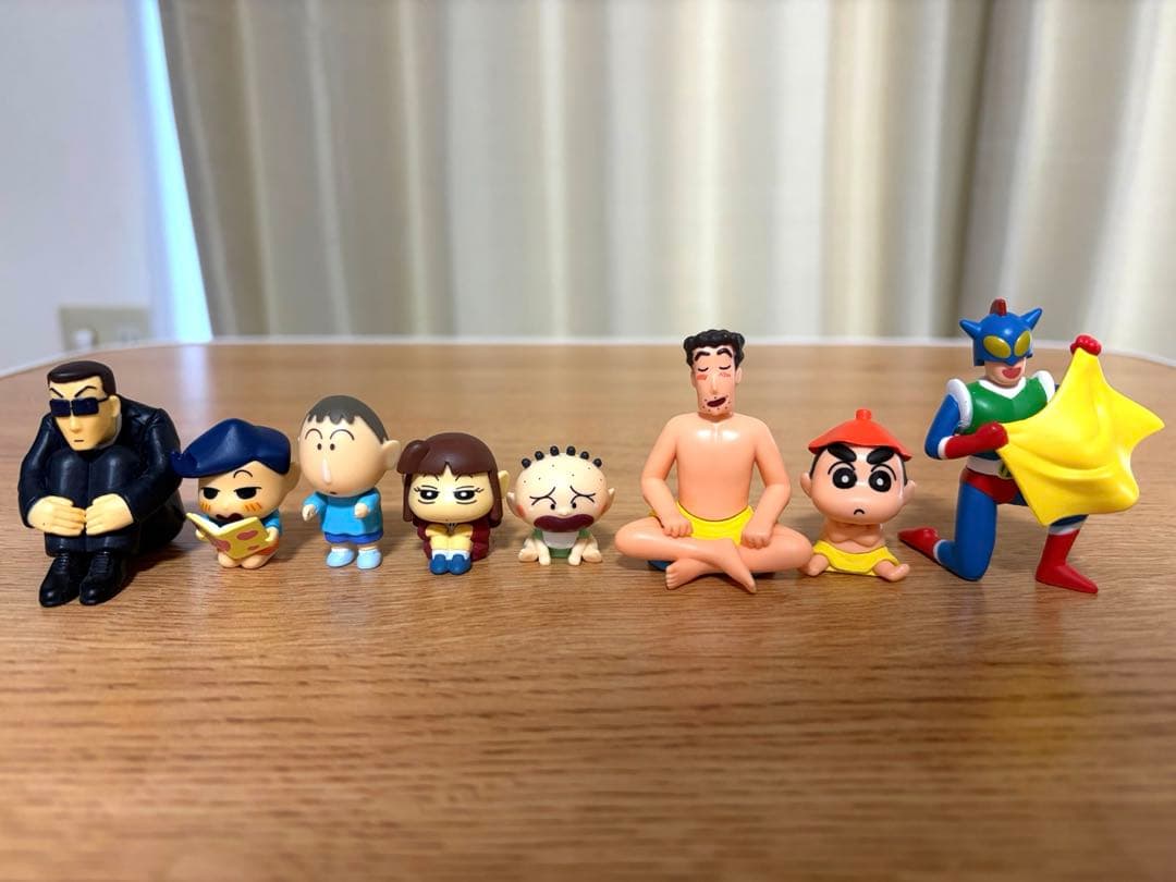まとめ売り】クレヨンしんちゃん フィギュア 8体セット - メルカリ
