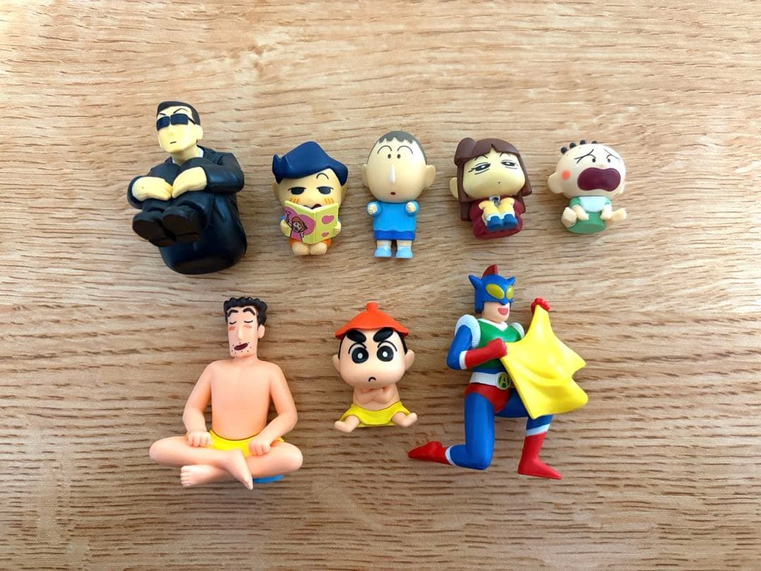 まとめ売り】クレヨンしんちゃん フィギュア 8体セット - メルカリ
