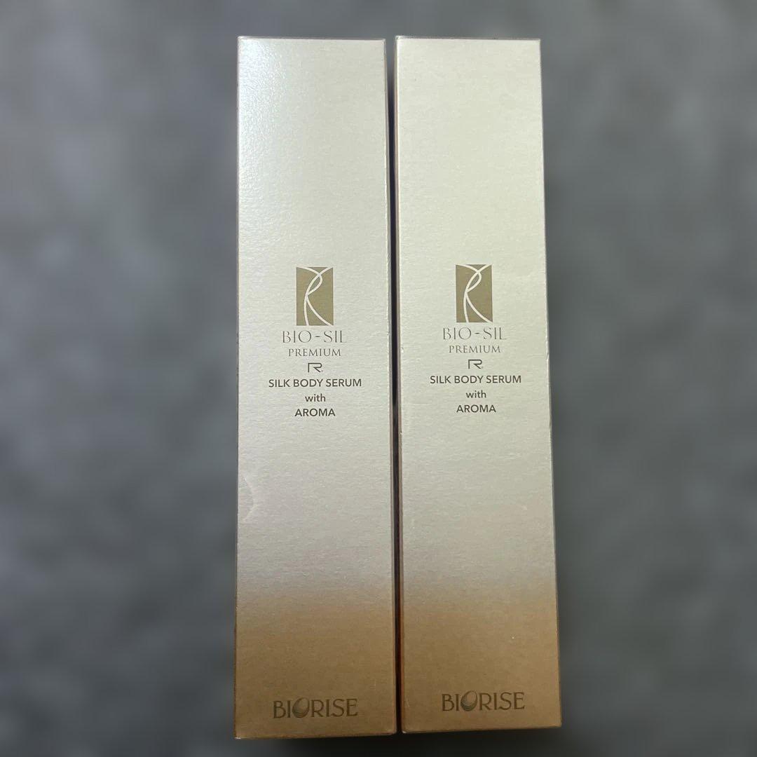 【未使用:2本セット】BIORISEシルクボディセラム ウィズアロマ120ml