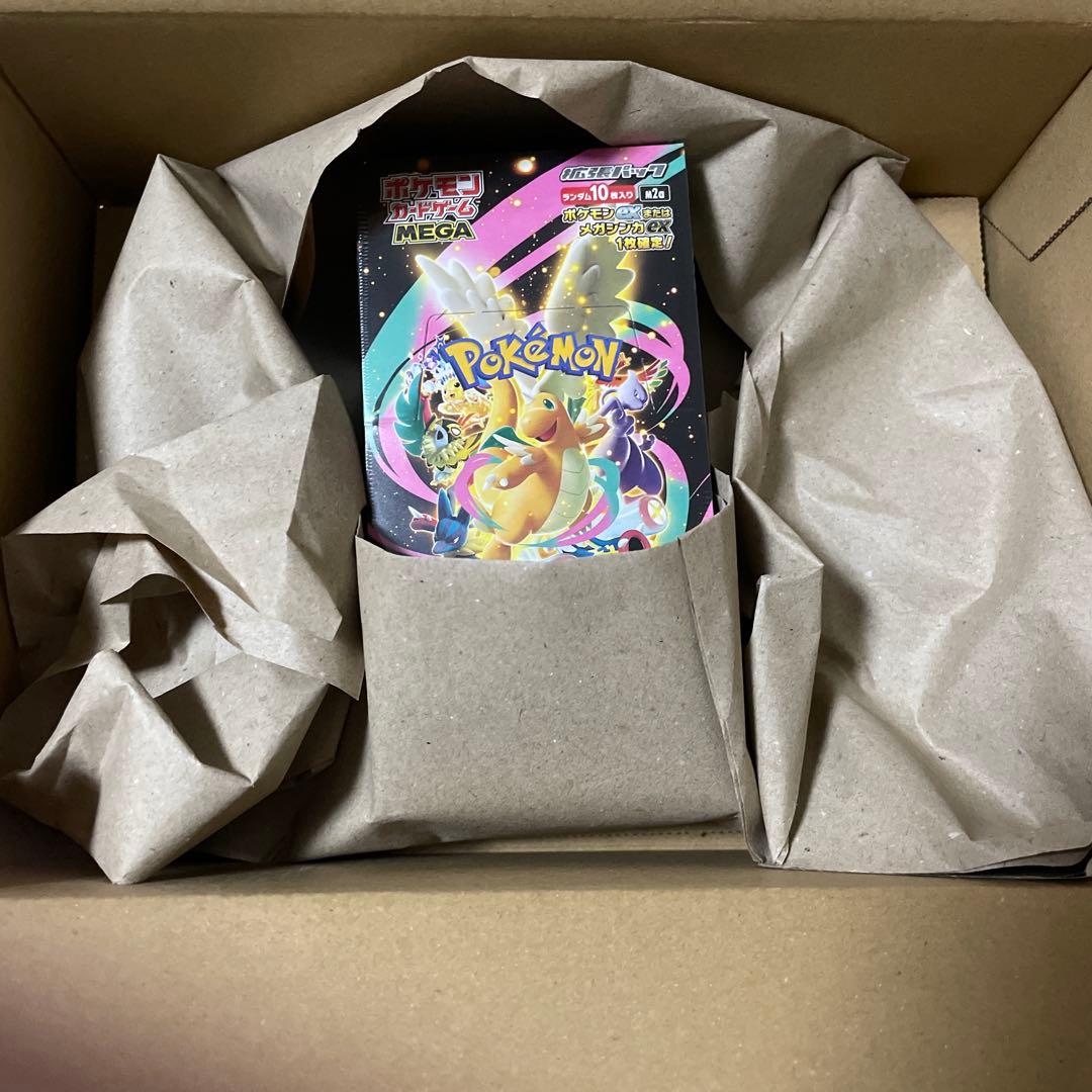 ポケセン産 メガドリームex BOX 未開封 シュリンク付