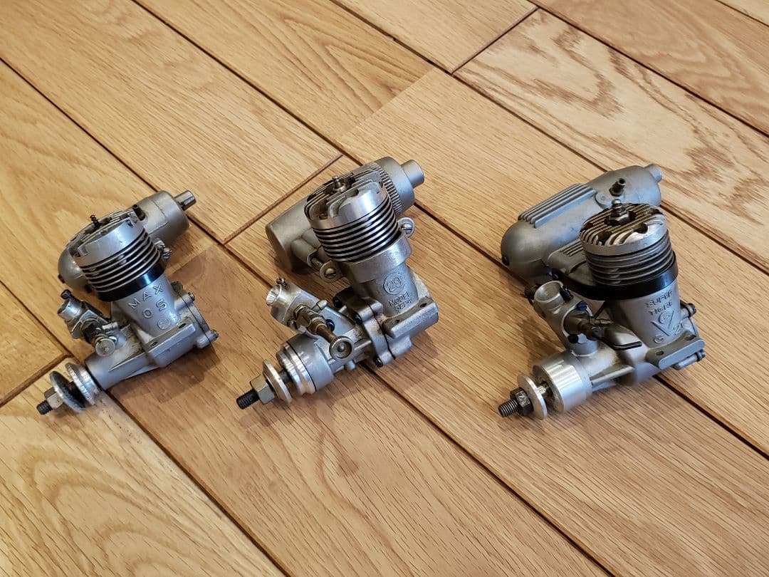 RC飛行機用エンジン他　SUPER TIGER OS MAX ENYA