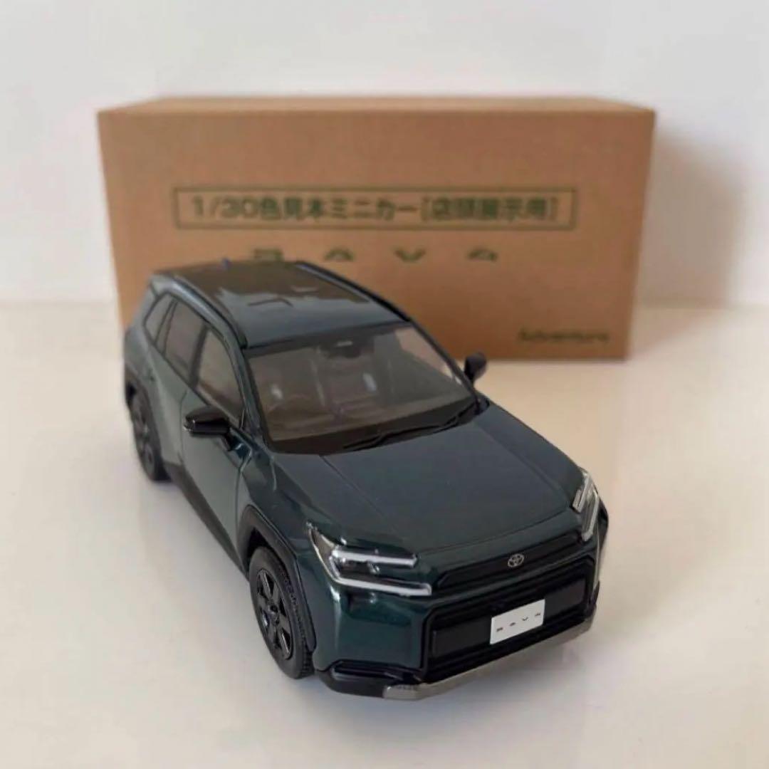 トヨタ新型RAV4 ミニカー カラーサンプル エバーレスト【非売品