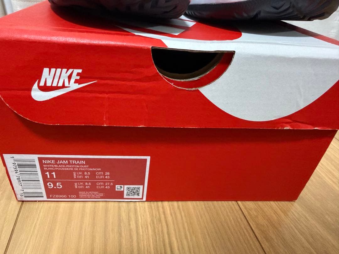 靴 futura NIKE JAM TRAIN FZ8966-100 27.5cm