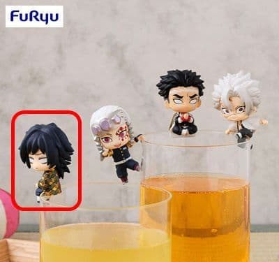 鬼滅の刃 ちょこっとひっかけフィギュアぷち -柱2- 冨岡義勇 - メルカリ