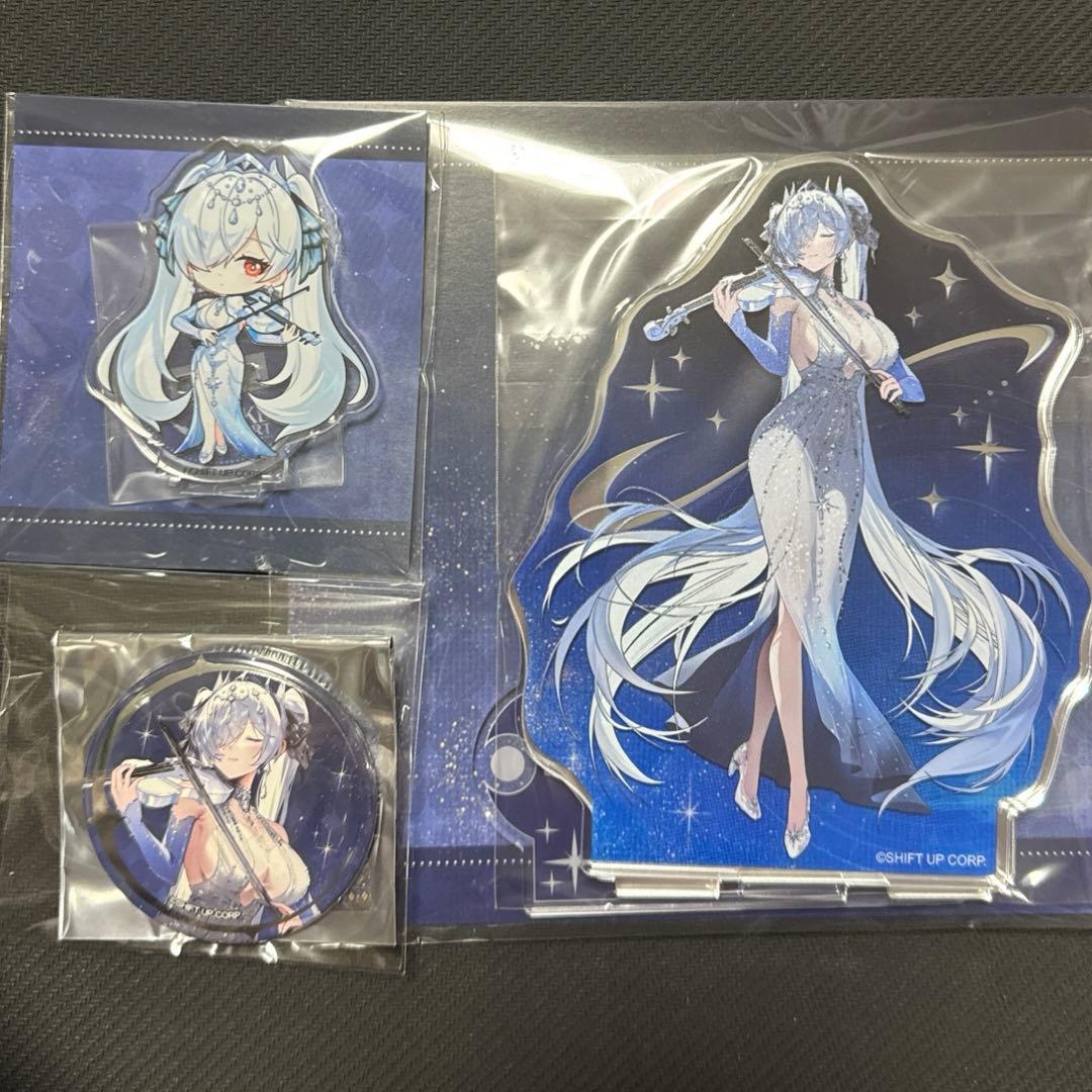 シンデレラ NIKKE メガニケ オケコン　アクスタ、缶バッジ