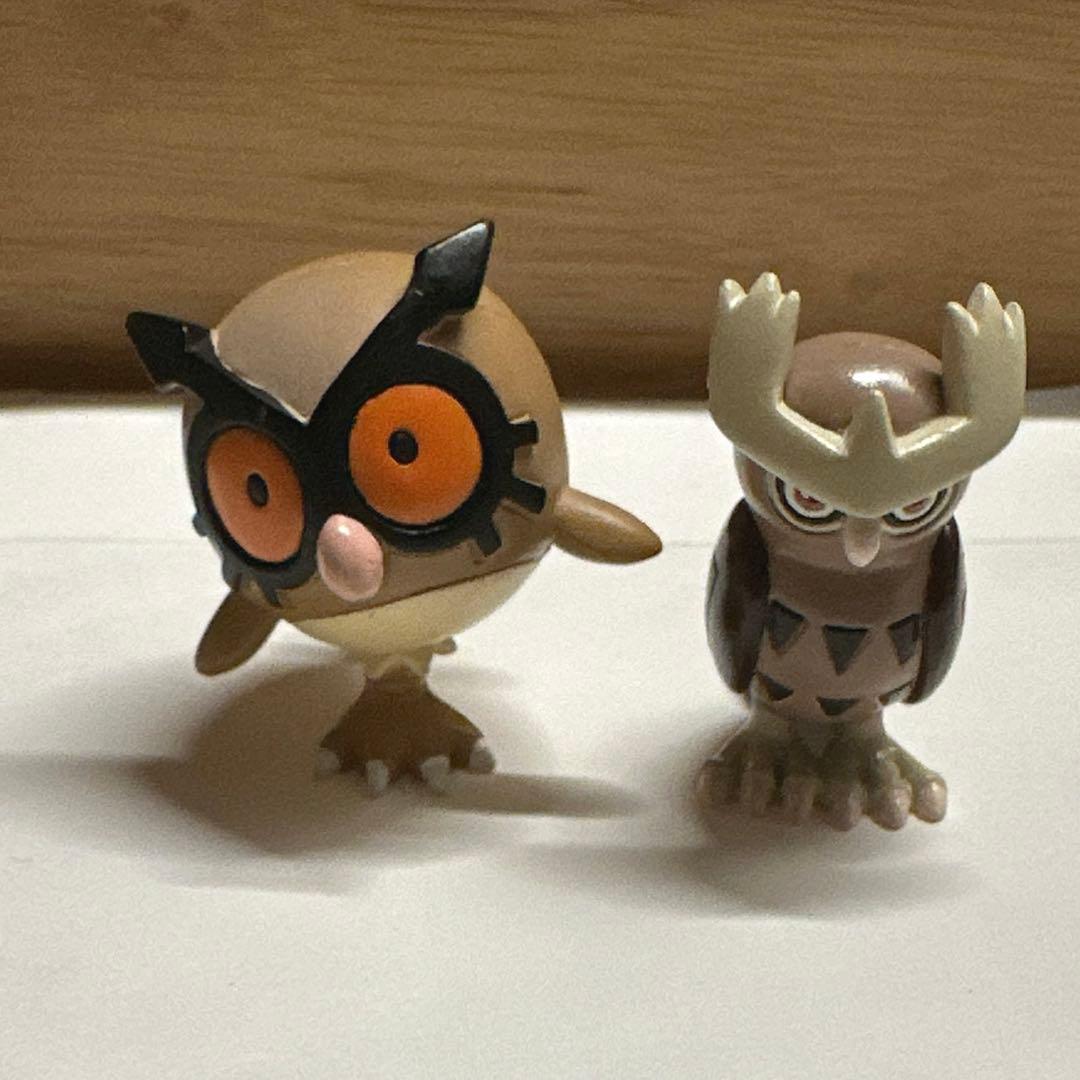 ポケモン【初期】 モンコレ　ホーホー　ヨルノヅク Yahoo!オークション -「ヨルノズク モンコレ」の落札相場・落札価格