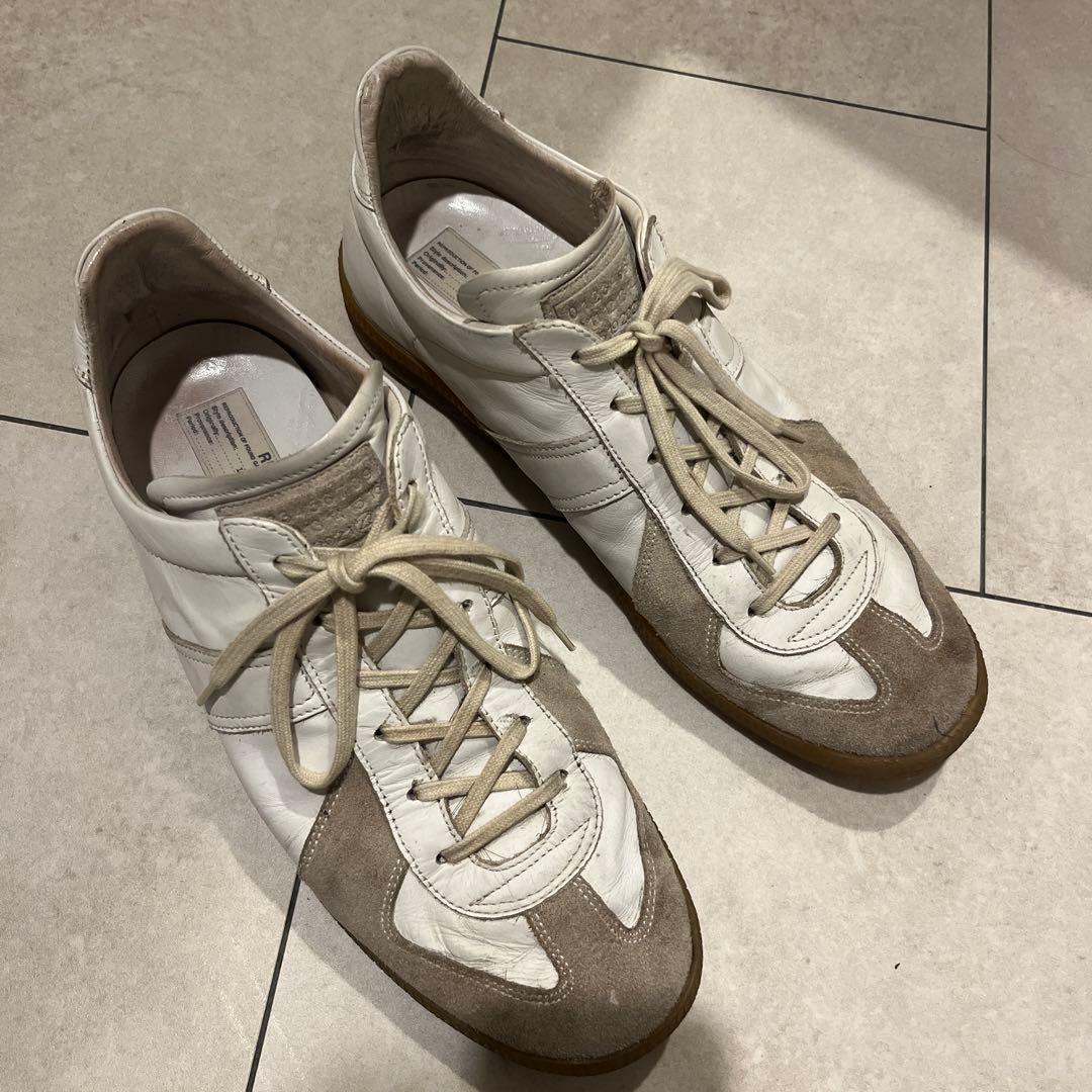 マルジェラ　ジャーマントレーナー　靴　スニーカー　replica メゾンマルジェラのジャーマントレーナー | HUES 福岡セレクトショップ