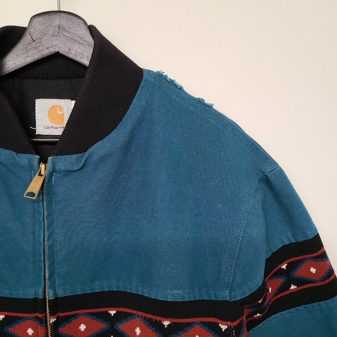 80s～90s Carharttカーハート サンタフェジャケット ネイティブ柄