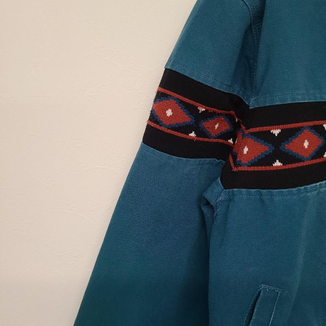 80s～90s Carharttカーハート サンタフェジャケット ネイティブ柄