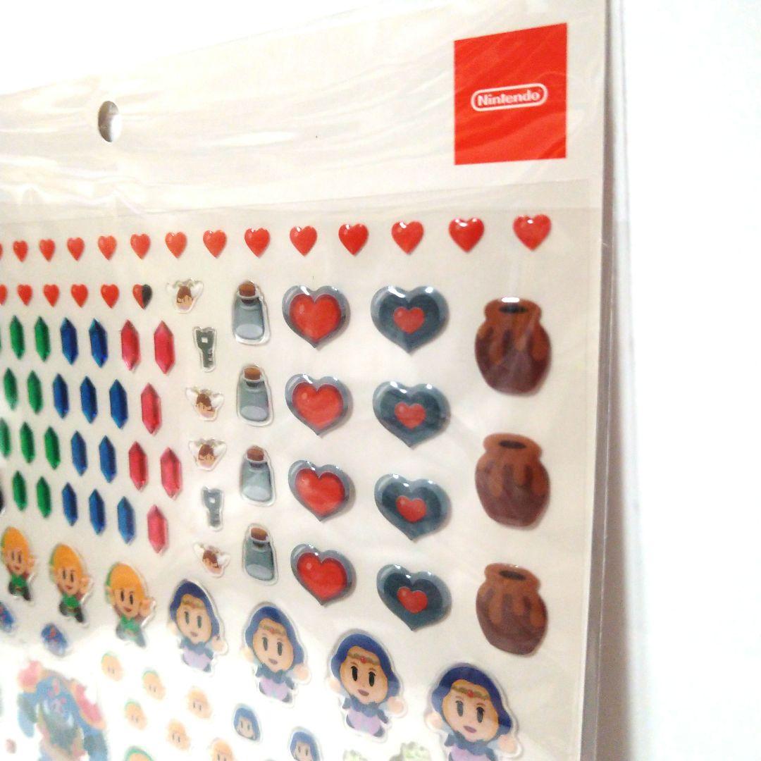 2枚 ぷっくりシール ゼルダの伝説 ステッカー Legend of ZELDA - メルカリ