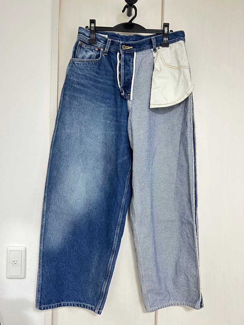 アンスクリア×LEE×LESSAGE別注COWBOY RIDERSデニムM Lee（リー）の「《別注》【INSCRIRE*LEE*LESSAGE】COWBOY/RIDERSPANTS