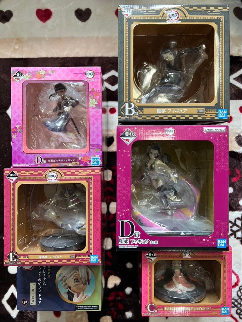 プレミアムちょこのせフィギュア　一番くじ　鬼滅の刃フィギュアセット　まとめ売り