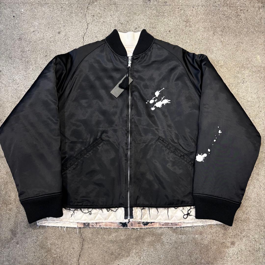 ジャケット・アウター almost black RVERSBL SKA BLOUSON